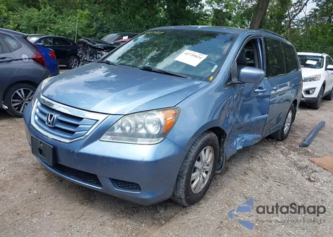 2008 Honda Odyssey Ex-L из США, поврежденный, VIN 5FNRL38728B035878